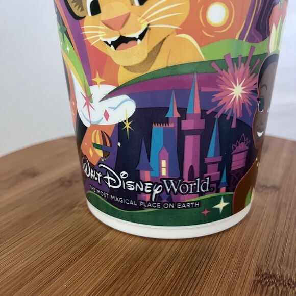 Disney World Park Icons Popcorn Bucket 2024 Mickey Mouse, Moana, Tiana, Simba - Picture 3 of 5